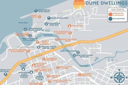 Close To Beach, W&D, Pet Friendly, Dunes, Casino Michigan City Exterior foto